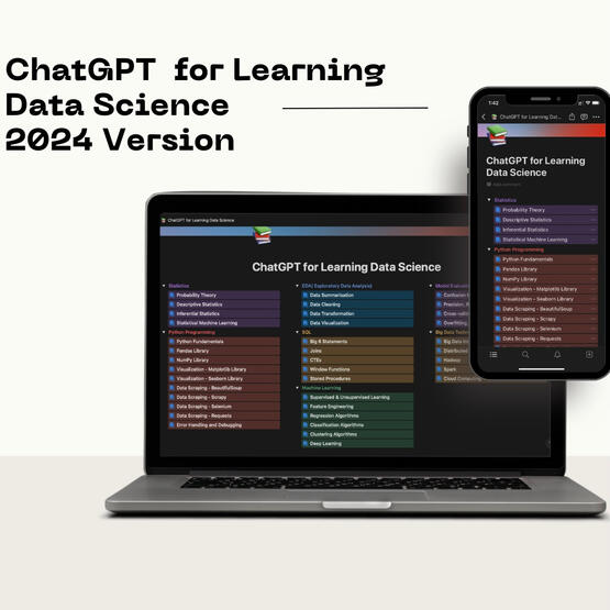 ChatGPT for Learning Data Science: 2024 version